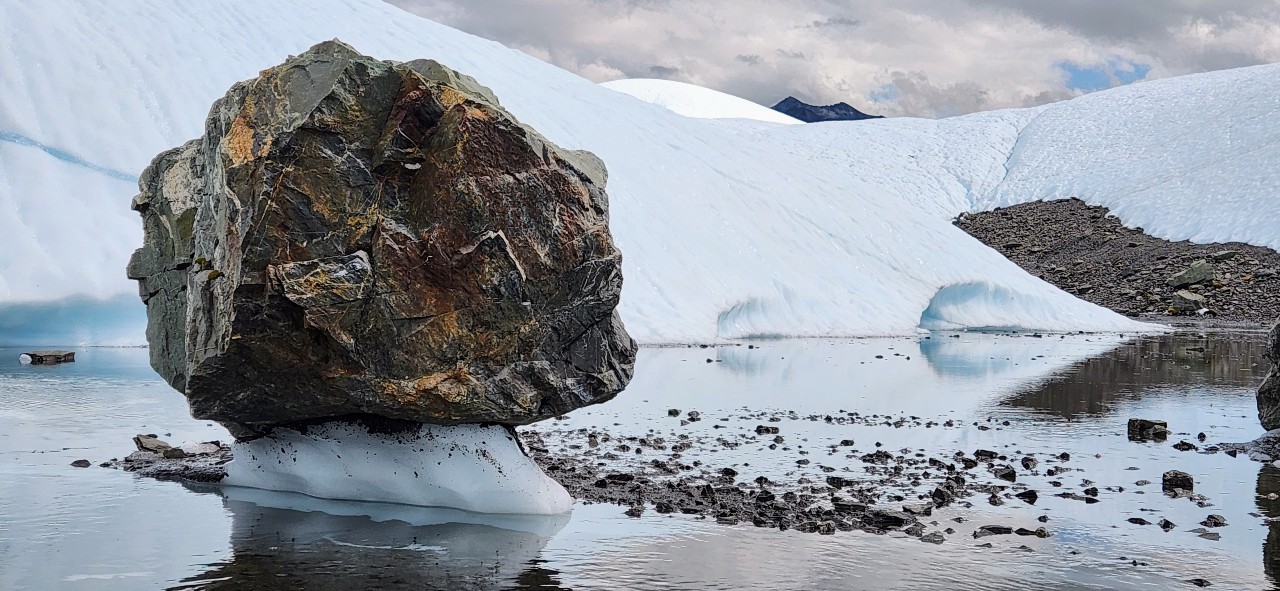 glacier wall