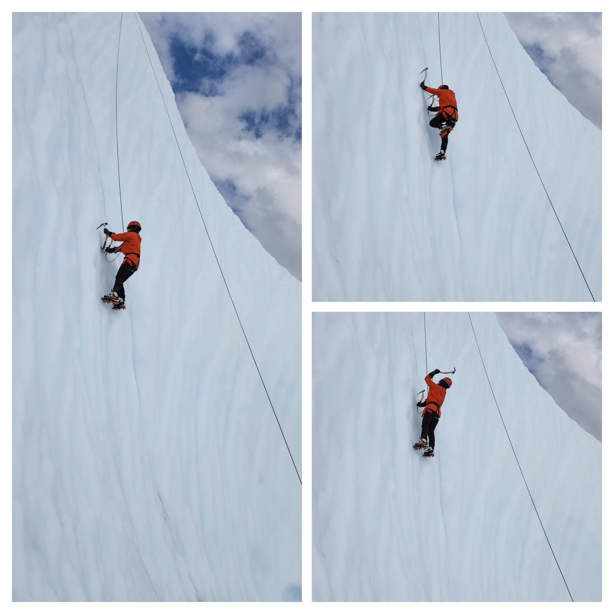 ice climbing