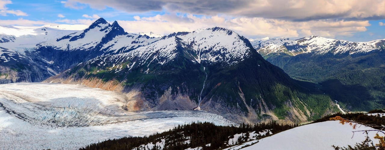 mendenhall from above